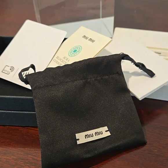 Miu Miu White Bangle Bracelet - Picture 9 of 9